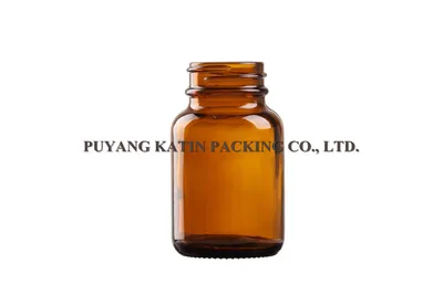 Amber Glass Bottles for Tablet Wide Mouth G. P. I 400