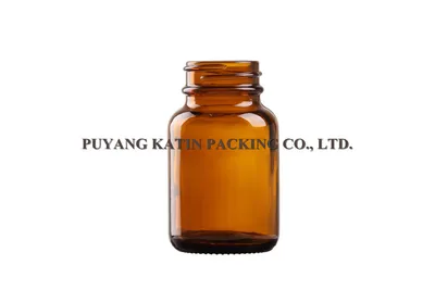 Amber Glass Bottles for Tablet Wide Mouth G. P. I 400