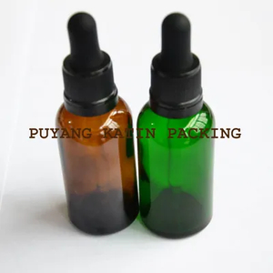 Screwed Ring Cap with Glass Droppers Bottle Vial Pipette