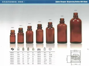 China Factory Hotsale Glass Vial Bottle for Cosmetic and Pharma Packing
