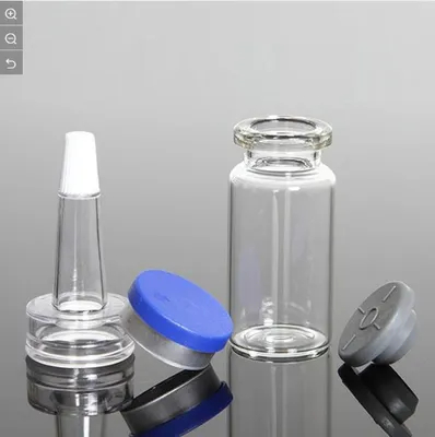 China Factory Screwed/Tubular Glass Bottle Glass Dropper with Child-Proof Cap and Bulb