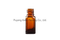 Amber Drop Dispensing Tubular/Molded Bottles DIN 18mm