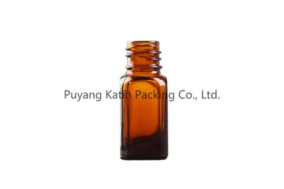 Amber Drop Dispensing Tubular/Molded Bottles DIN 18mm