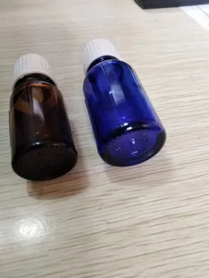 China Factory Essential Oil Boston Glass Vial Bottle with Dropper