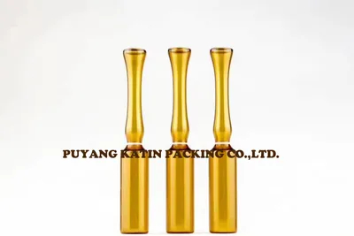 1ml Amber Glass Ampoules for Pharmaceutical Packing