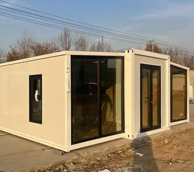 China Factory Steel Structure Prefab Folding Container House Office