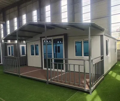 Fast Installation Expandable Folding Container House with Deck