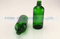 High Quality Green Glass Bottle Vial with Dropper Pipette