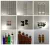 China Factory Screwed Clear Amber Glass Vial Bottle with Dropper Pipette