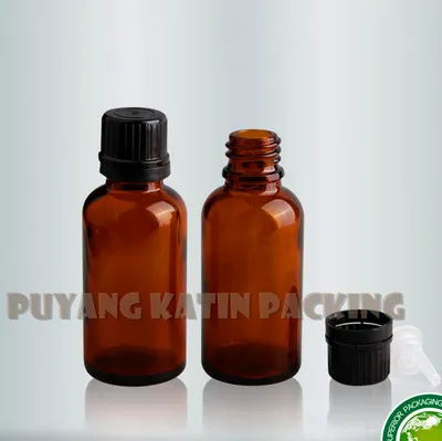 Essential Oil Bottle with Dropper and Silicon Bulb