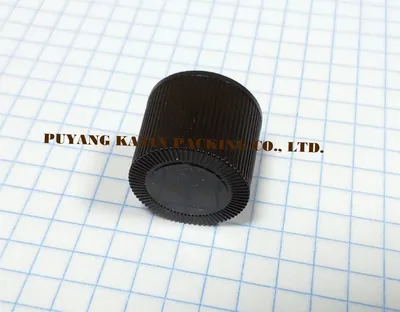 13/425 Screwed White/Black Cap for Pharmaceutical Packing