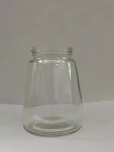 Screwed Molded Shaped Glass Bottle for Honey Pack