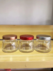 Honey/Jam/Pickles Jar Shaped Molded Glass Bottle