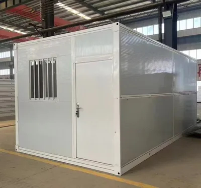 Prefab Portable Folded Fast Install Container House Office Camp