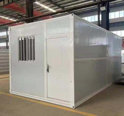 Prefab Portable Folded Fast Install Container House Office Camp