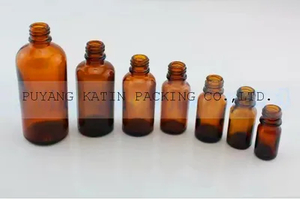 Packing Glass Bottle Vial with Pipette Dropper and Bulb