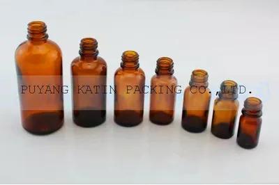 Packing Glass Bottle Vial with Pipette Dropper and Bulb