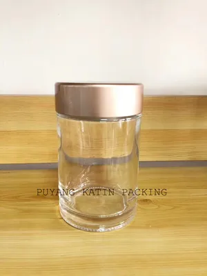 Molded Glass Honey Bottle Glass Bird′s Nest Bottle