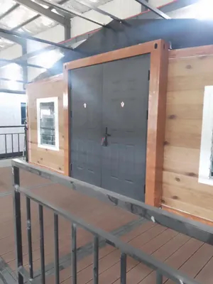 Prefab Movable Folding Container House with Bedroom and Bathroom