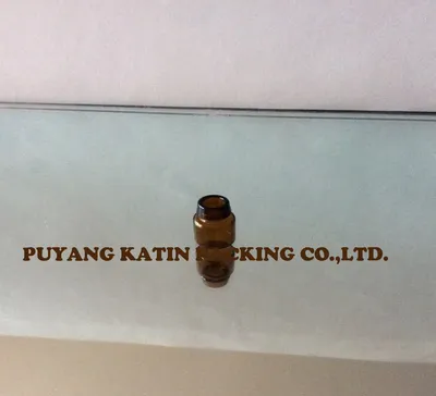 1-10ml Amber/Clear Roll-on Mini Glass Bottle for Cosmetic Pack