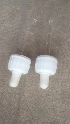 28′ Screwed Glass Bottle with Dropper Pipette