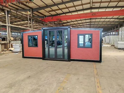 Fast Install Steel Structure Frame Villa House Modular Home Detachable Expandable Prefabricated Building New Model Luxury Flatpack Prefab Container House
