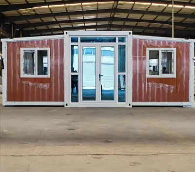Easy Assemble Prefabricated Detachable Container House with Light Steel Structure Wall