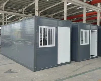 Folded Fast Install Container House Easy Assemble Office 2 Story